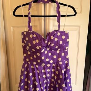 ModCloth retro polka dot dress